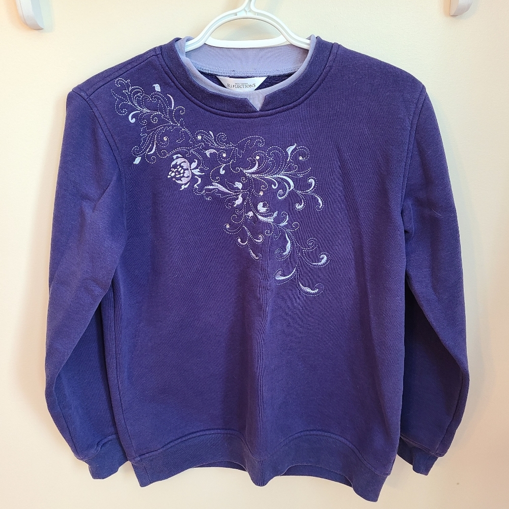 🌟Northern Reflections Vintage Crewneck Sweater Size XS Petite